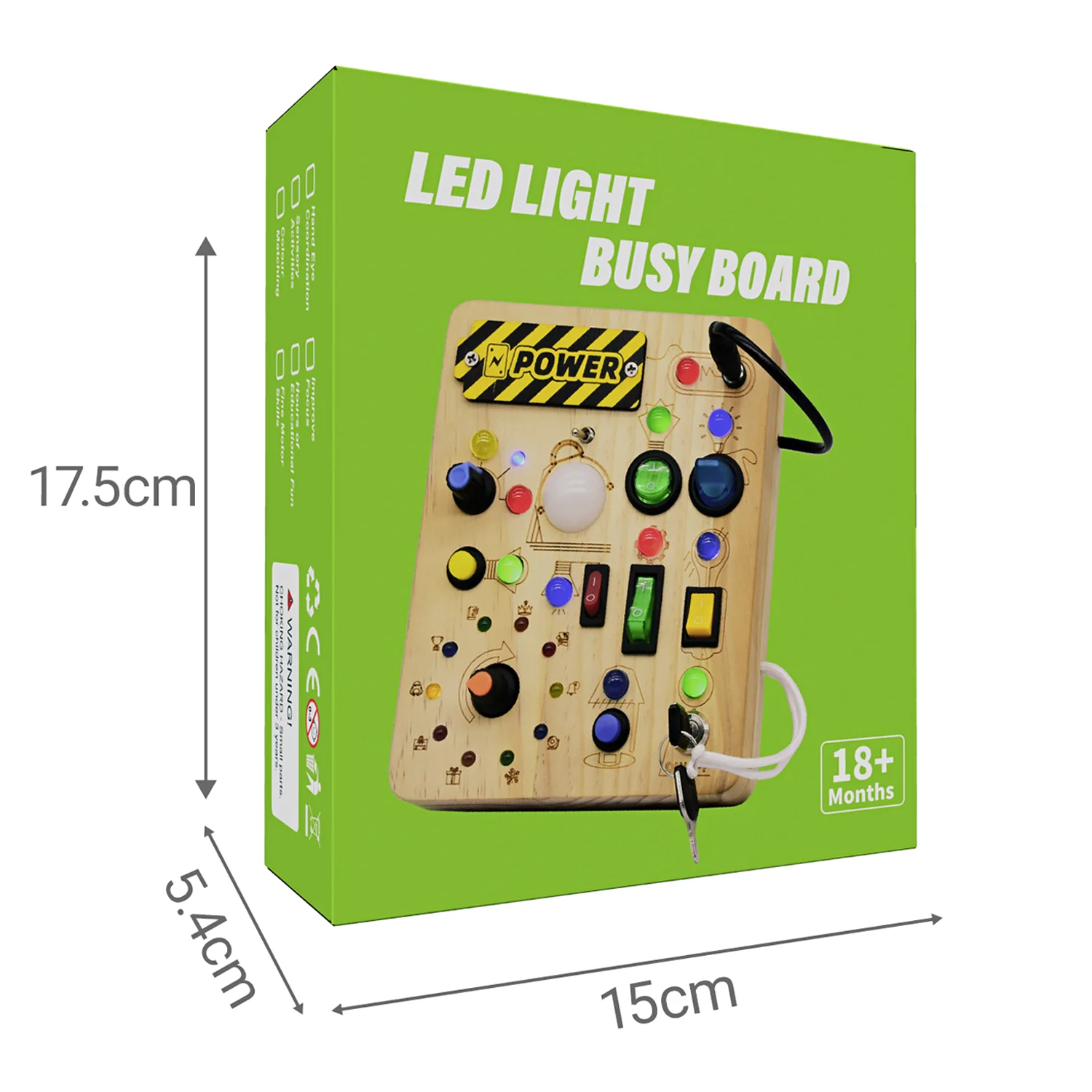 Essential busy board (BB2402) - dimensions and specifications