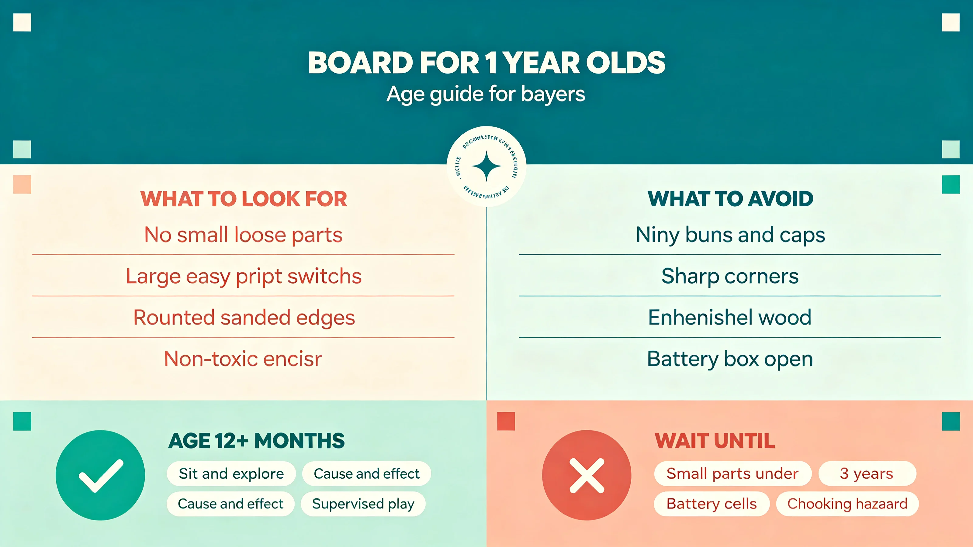 Busy Board for 1-Year-Olds: An Age Guide for Buyers