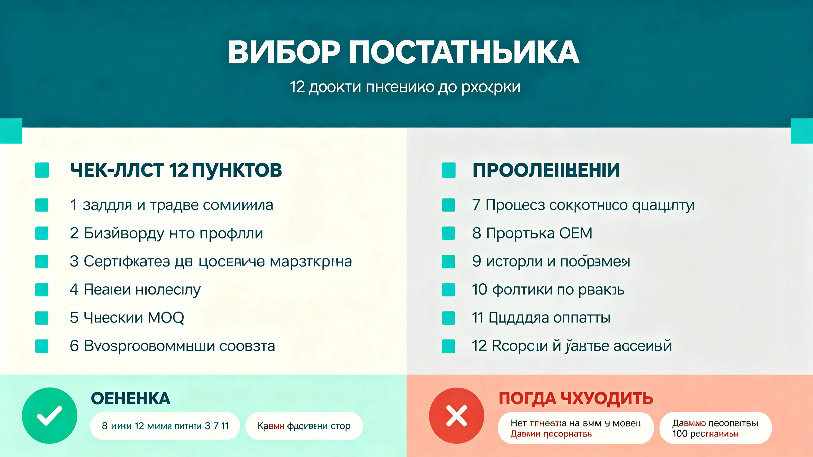 Как выбрать поставщика бизибордов: чек-лист из 12 пунктов для B2B