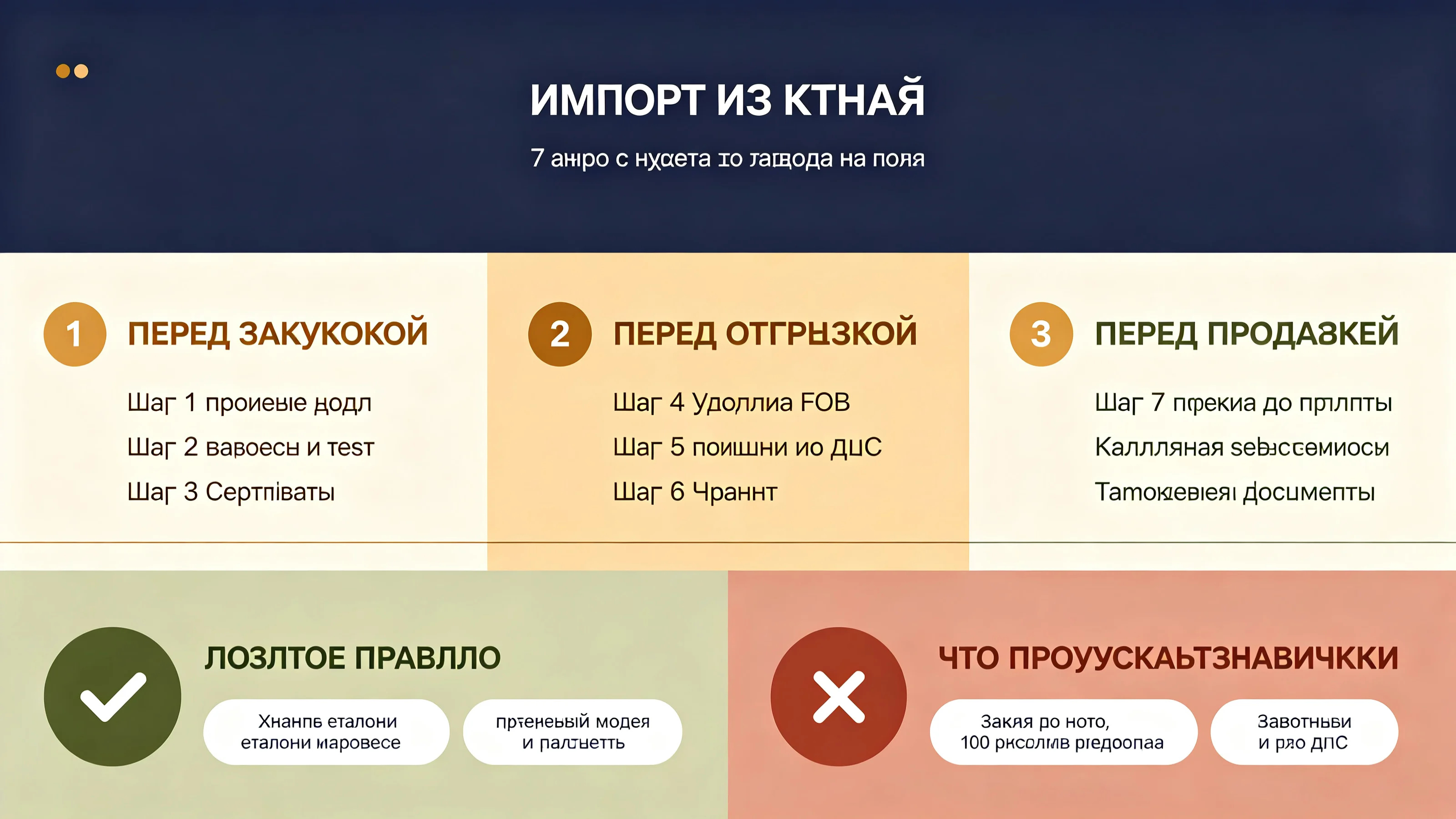Как импортировать бизиборды из Китая: чек-лист покупателя