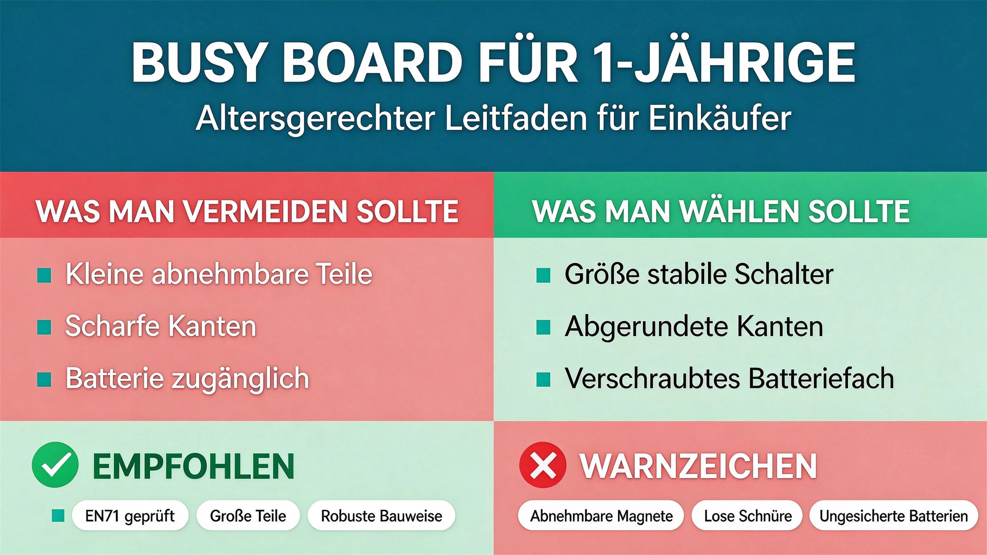 Motorikbrett für 1-Jährige: Ein Altersleitfaden für Käufer