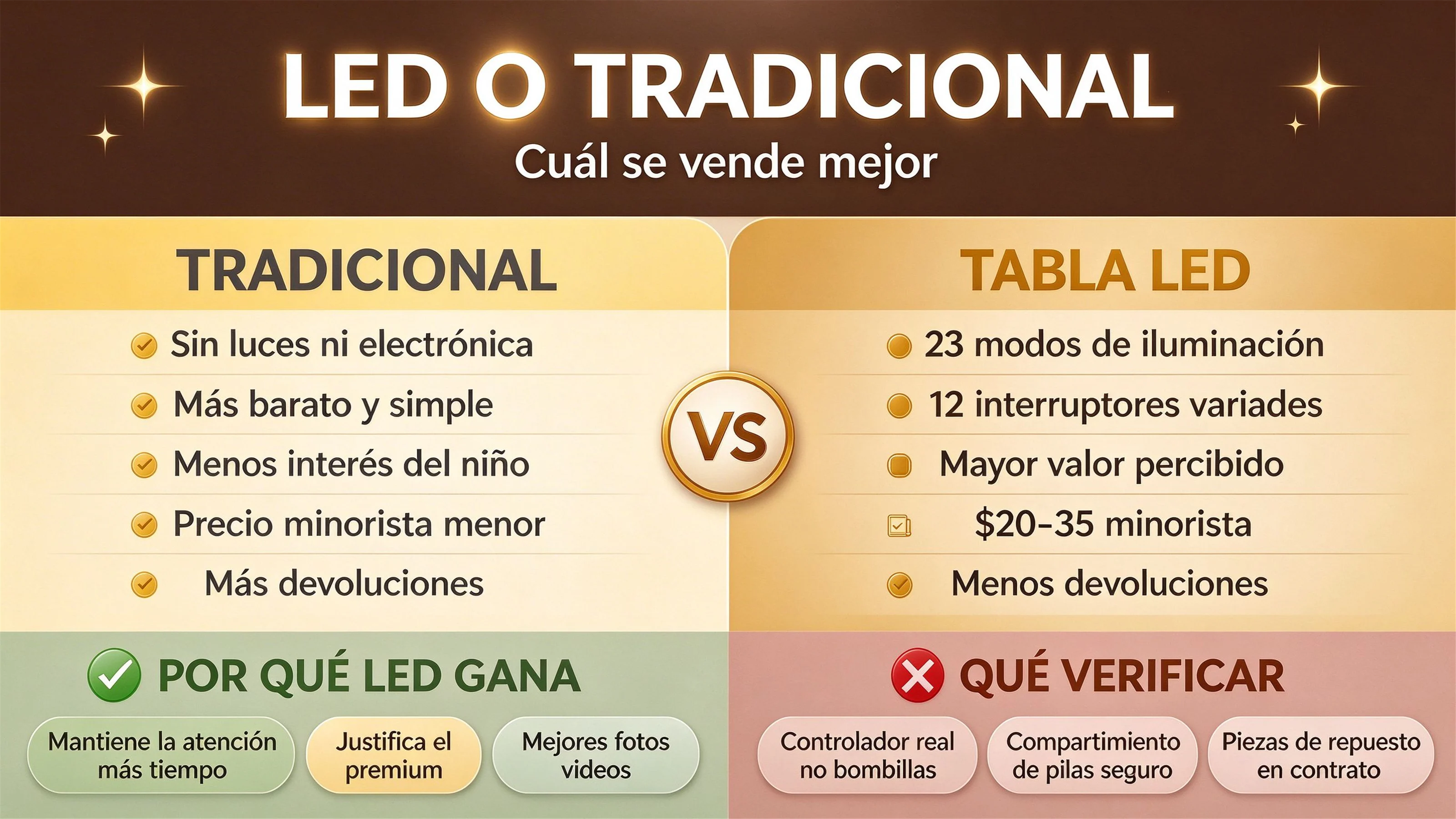 Tablero de actividades LED frente al tradicional: ¿cuál se vende mejor en el comercio minorista?