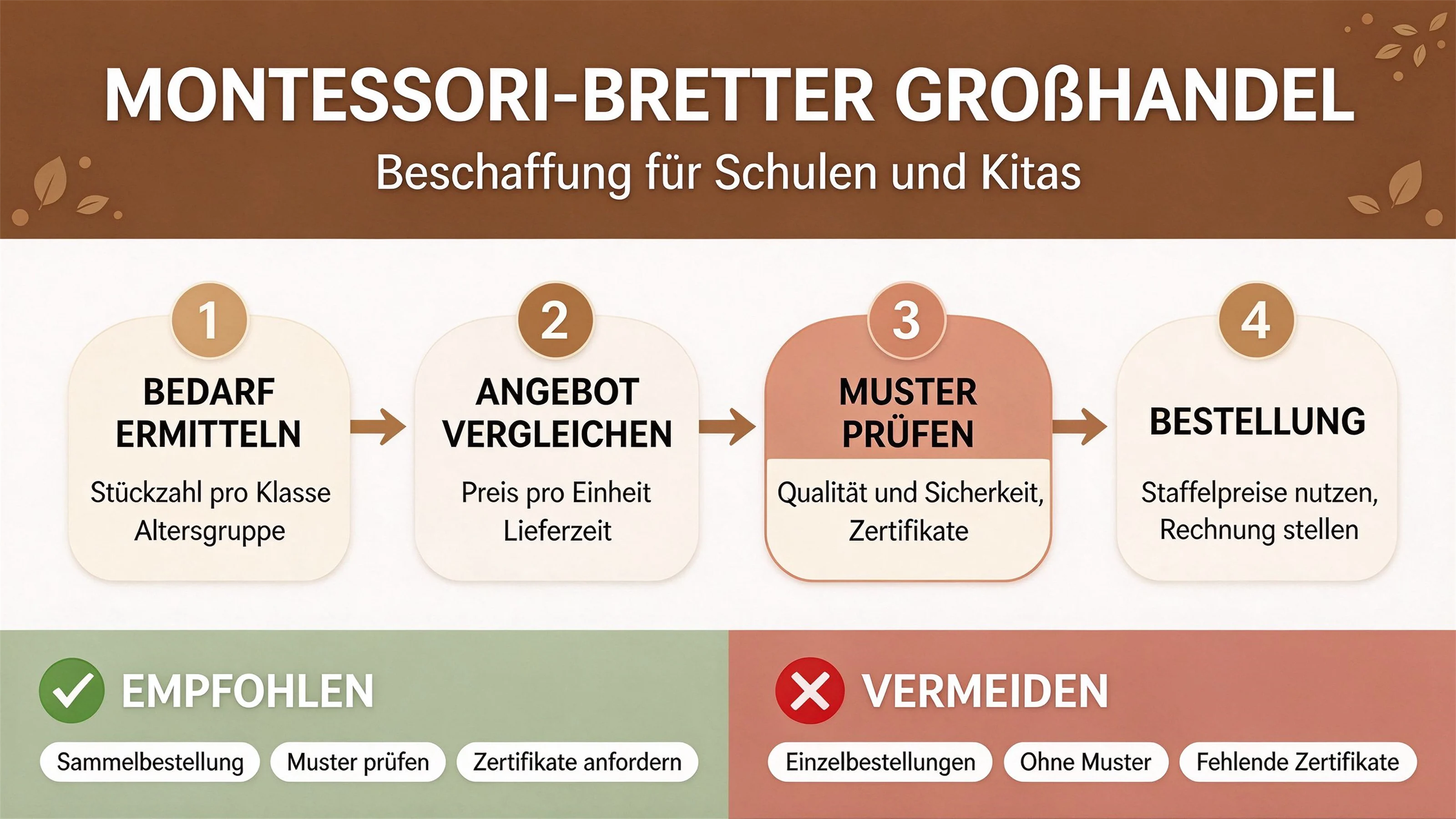Montessori-Motorikbretter im Großhandel: Beschaffungsleitfaden für Kitas, Schulen und Distributoren (2026)