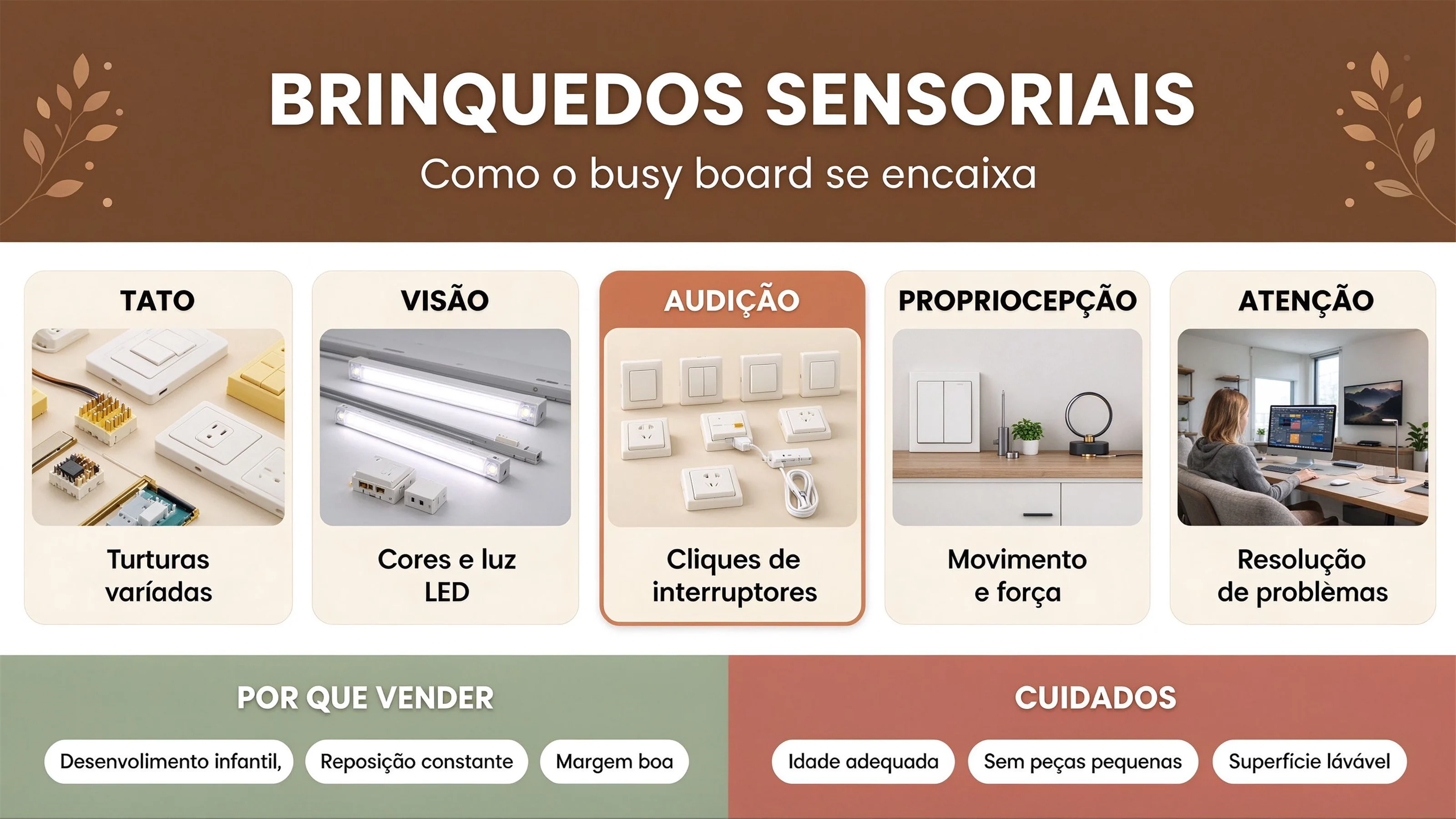 Atacado de Brinquedos Sensoriais: Como os Tabuleiros de Atividades se Encaixam na Categoria