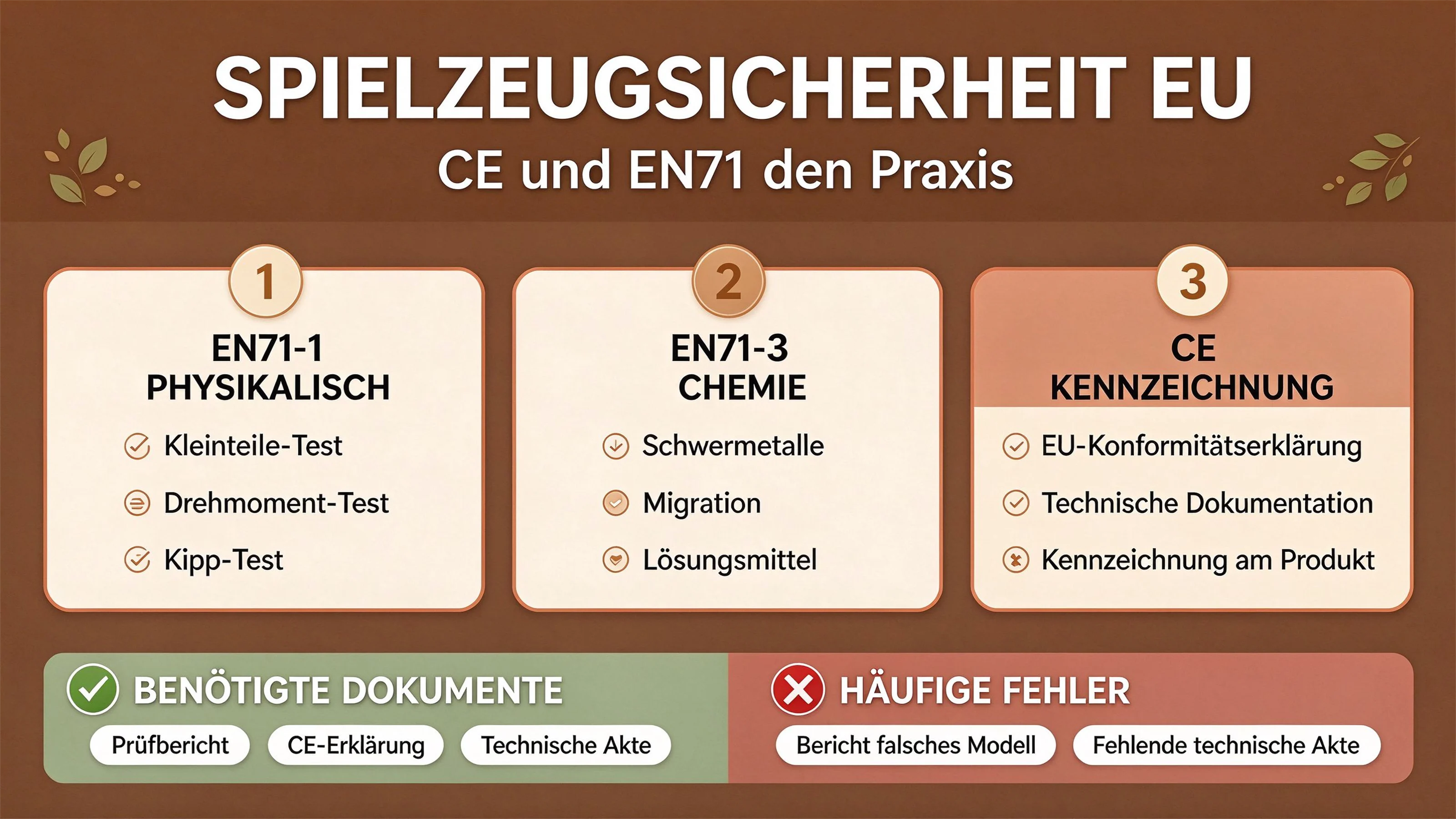 Spielzeugsicherheit in der EU: CE & EN 71 in der Praxis