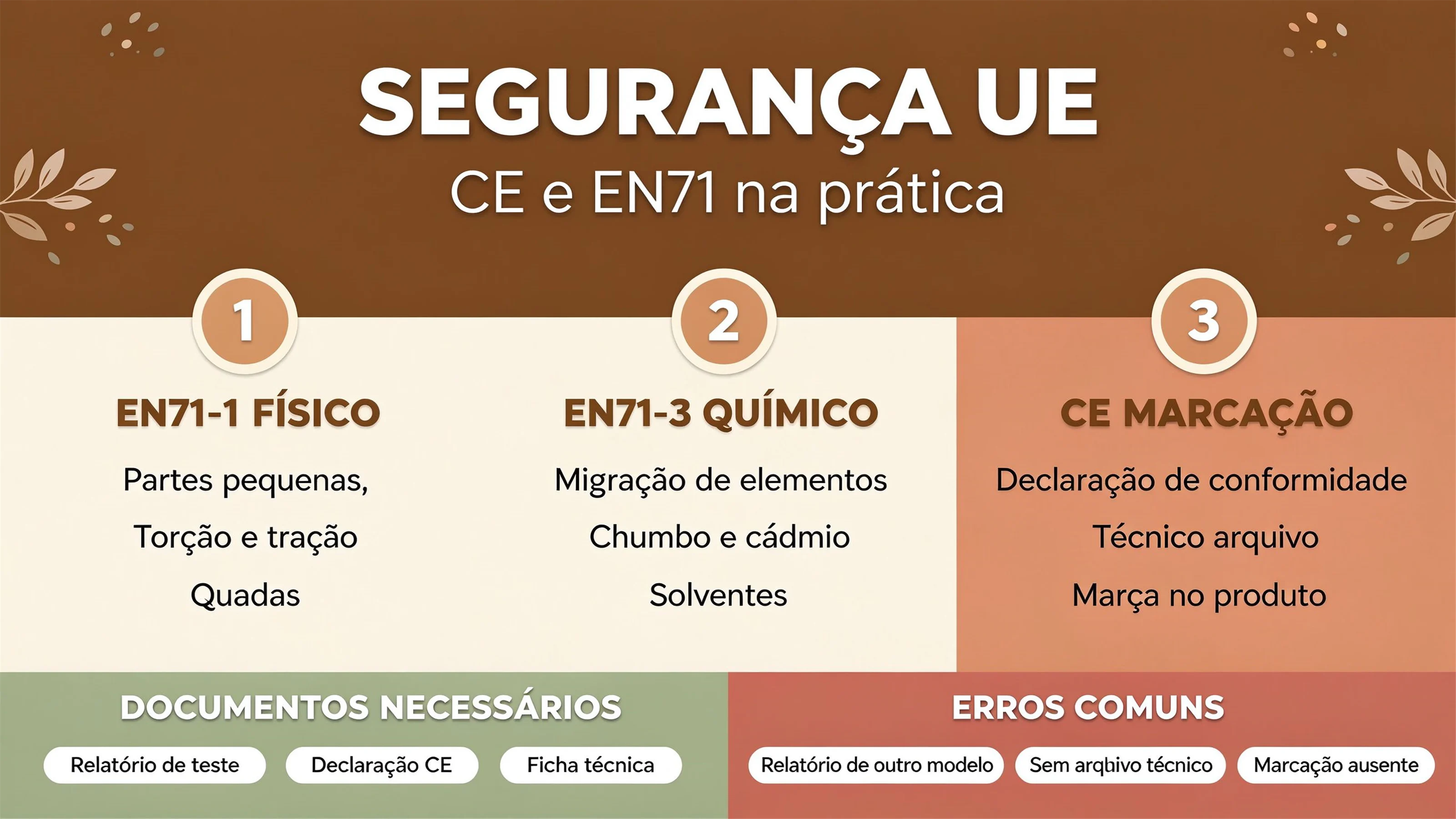 Conformidade de segurança de brinquedos na UE: CE e EN 71 na prática